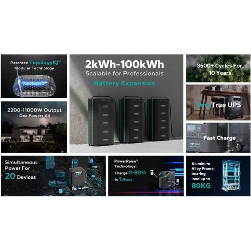 Зарядна станція Marsriva HES60 6600W 6394Wh купити в Україні | Telemart фото