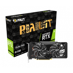 Фото Palit GeForce RTX 2070 Dual 8192MB (NE62070015P2-1062A)