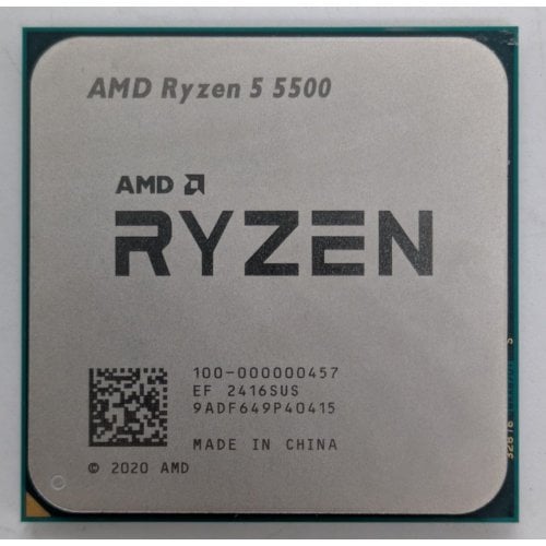 Процессор AMD Ryzen 5 5500 3.6(4.2)GHz 16MB sAM4 Tray (100-000000457) (Восстановлено продавцом, 917153) купить в Украине | Telemart фото