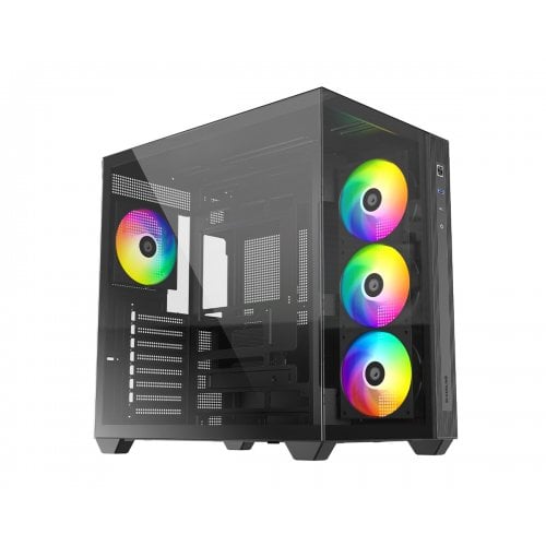 Корпус ID-Cooling View 510 ARGB Tempered Glass без БЖ Black купити в Україні | Telemart фото