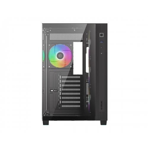Корпус ID-Cooling View 510 ARGB Tempered Glass без БЖ Black купити в Україні | Telemart фото