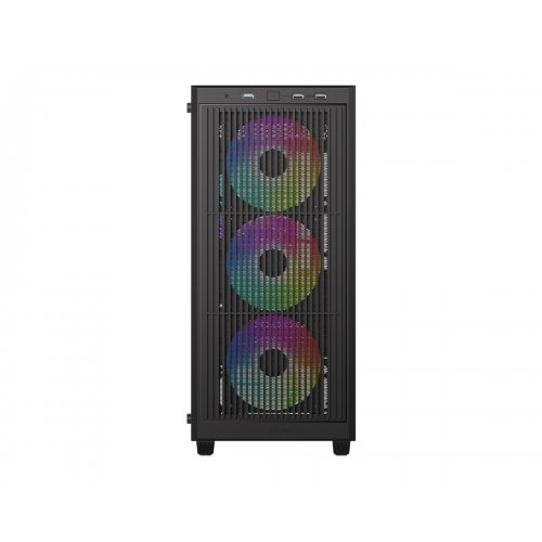 Корпус ID-Cooling Ware 300 ARGB Tempered Glass без БЖ Black купити в Україні | Telemart фото