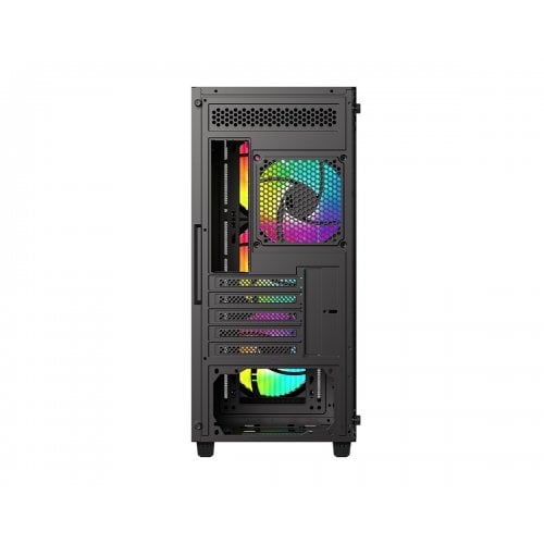 Корпус ID-Cooling Ware 300 ARGB Tempered Glass без БЖ Black купити в Україні | Telemart фото