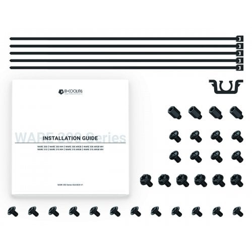 Корпус ID-Cooling Ware 300 ARGB Tempered Glass без БЖ Black купити в Україні | Telemart фото
