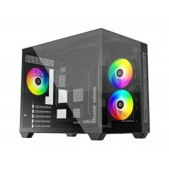 Корпус ID-Cooling View 500 ARGB Tempered Glass без БЖ Black