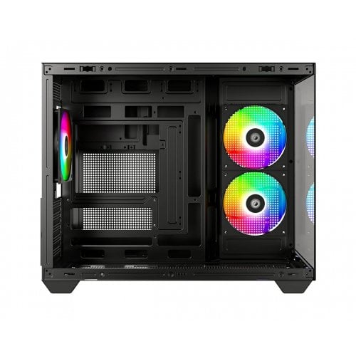 Корпус ID-Cooling View 500 ARGB Tempered Glass без БЖ Black купити в Україні | Telemart фото