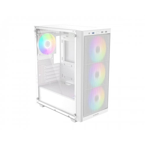Корпус ID-Cooling Ware 300 ARGB Tempered Glass без БЖ White купити в Україні | Telemart фото