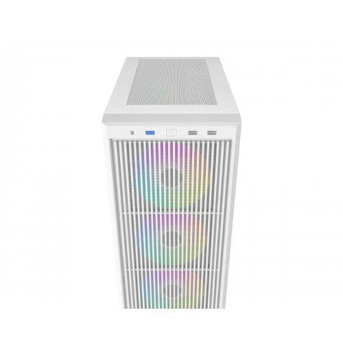 Корпус ID-Cooling Ware 300 ARGB Tempered Glass без БЖ White купити в Україні | Telemart фото