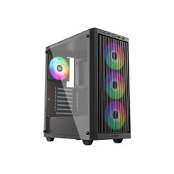 Корпус ID-Cooling Ware 310 ARGB Tempered Glass без БЖ Black