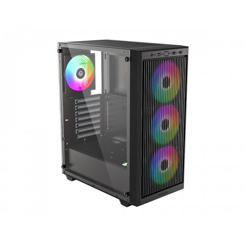 Корпус ID-Cooling Ware 310 ARGB Tempered Glass без БЖ Black купити в Україні | Telemart фото