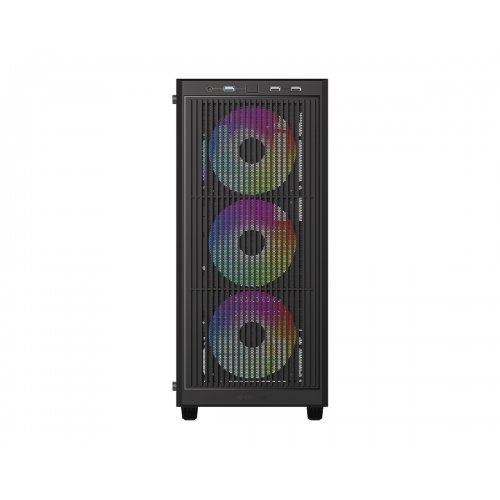 Корпус ID-Cooling Ware 310 ARGB Tempered Glass без БЖ Black купити в Україні | Telemart фото