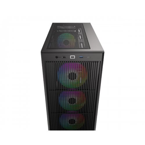 Корпус ID-Cooling Ware 510 ARGB Tempered Glass без БЖ Black купити в Україні | Telemart фото