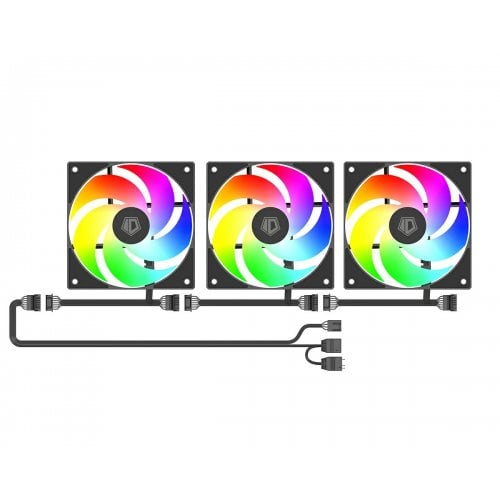 Корпус ID-Cooling Ware 510 ARGB Tempered Glass без БЖ Black купити в Україні | Telemart фото