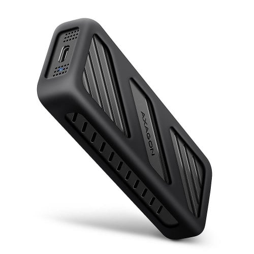 Зовнішня кишеня AXAGON M.2 SSD NVME Enclosure USB 3.2 Type-C (EEM2-20G) Black купити в Україні | Telemart фото