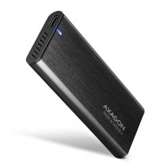 Зовнішня кишеня AXAGON M.2 SSD NVME/SATA Enclosure USB 3.2 Type-C (EEM2-SB2) Black
