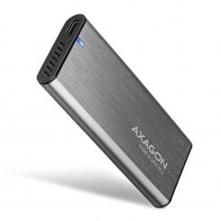 Зовнішня кишеня AXAGON M.2 SSD NVME/SATA Enclosure USB 3.2 Type-C (EEM2-SG2) Silver