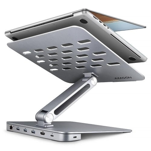 Підставка для ноутбука AXAGON HMC-STND Silver купити в Україні | Telemart фото