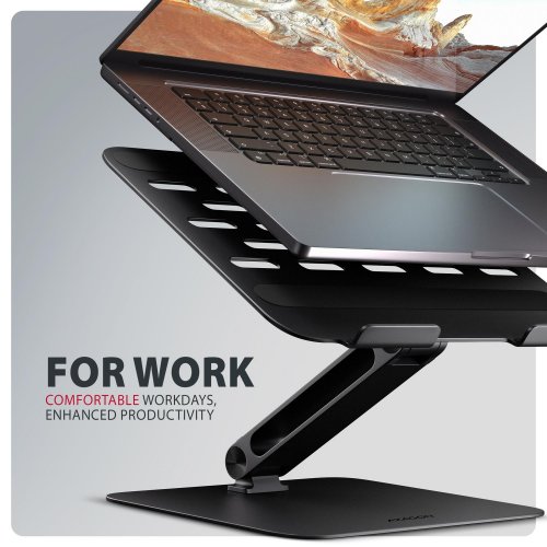 Підставка для ноутбука AXAGON STND-LQB Black купити в Україні | Telemart фото
