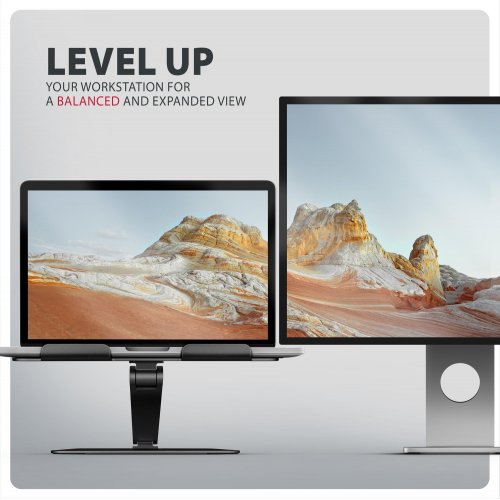 Підставка для ноутбука AXAGON STND-LQB Black купити в Україні | Telemart фото