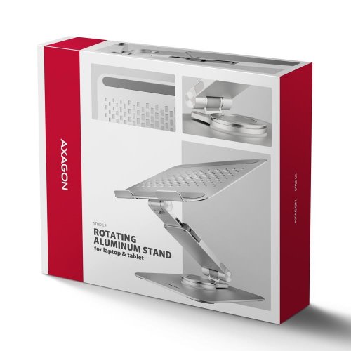 Підставка для ноутбука AXAGON STND-LR Silver купити в Україні | Telemart фото
