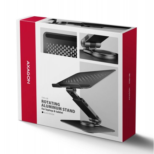 Підставка для ноутбука AXAGON STND-LRB Black купити в Україні | Telemart фото