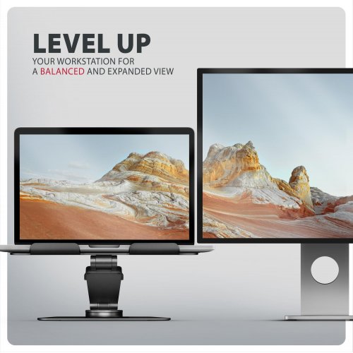Підставка для ноутбука AXAGON STND-LRB Black купити в Україні | Telemart фото
