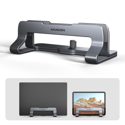 Підставка для ноутбука AXAGON STND-VG Grey купити в Україні | Telemart фото