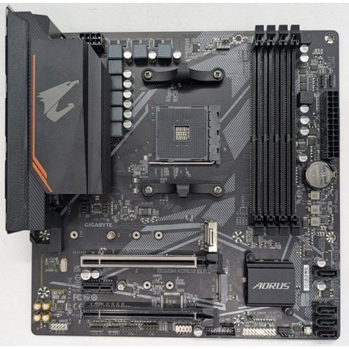 Материнская плата Gigabyte B550M AORUS ELITE (sAM4, AMD B550) (Восстановлено продавцом, 917210) купить в Украине | Telemart фото