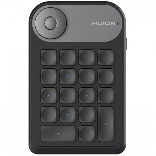 Мини-клавиатура Huion Mini Keydial K20 Black купить в Украине | Telemart фото