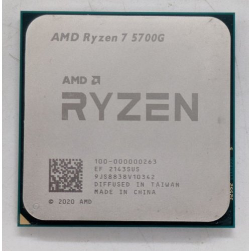 Процесор AMD Ryzen 7 5700G 3.8(4.6)GHz 16MB sAM4 Multipack (100-100000263MPK) (Відновлено продавцем, 917236) купити в Україні | Telemart фото