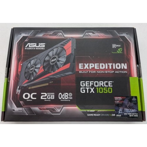 Видеокарта Asus GeForce GTX 1050 Expedition OC 2048MB (EX-GTX1050-O2G) (Восстановлено продавцом, 917244) купить в Украине | Telemart фото