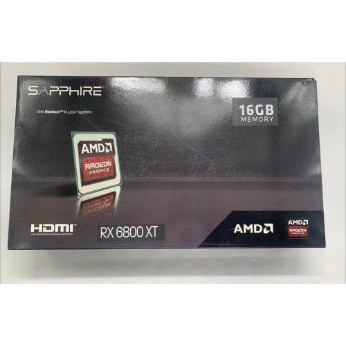 Відеокарта Sapphire Radeon RX 6800 XT NITRO+ 16384MB (11304-02-20G) (Відновлено продавцем, 917316) купити в Україні | Telemart фото