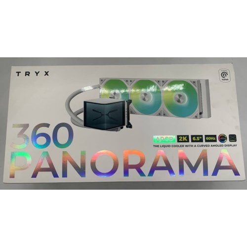 Готовая сво TRYX Panorama 360 ARGB (L-P360A-AS3M-G1W) White (Восстановлено продавцом, 917361) купить в Украине | Telemart фото
