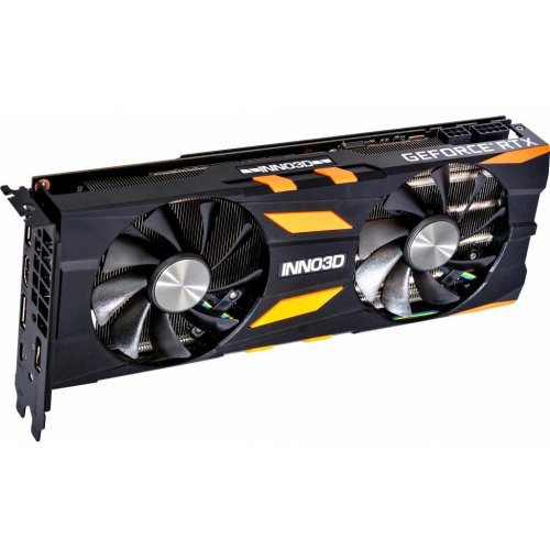 Продати Відеокарта Inno3D GeForce RTX 2070 X2 OC 8192MB (N20702-08D6X-2511683) за Trade-In у інтернет-магазині Телемарт - Київ, Дніпро, Україна фото