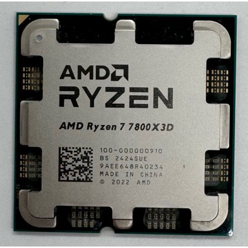 Процессор AMD Ryzen 7 7800X3D 4.2(5.0)GHz 96MB sAM5 Box (100-100000910WOF) (Восстановлено продавцом, 917461) купить в Украине | Telemart фото