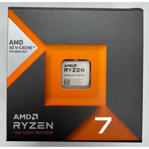 Процессор AMD Ryzen 7 7800X3D 4.2(5.0)GHz 96MB sAM5 Box (100-100000910WOF) (Восстановлено продавцом, 917461) купить в Украине | Telemart фото