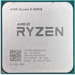 Процесор AMD Ryzen 5 1500X 3.5(3.7)GHz 16MB sAM4 Tray (YD150XBBM4GAE) (Відновлено продавцем, 917470)