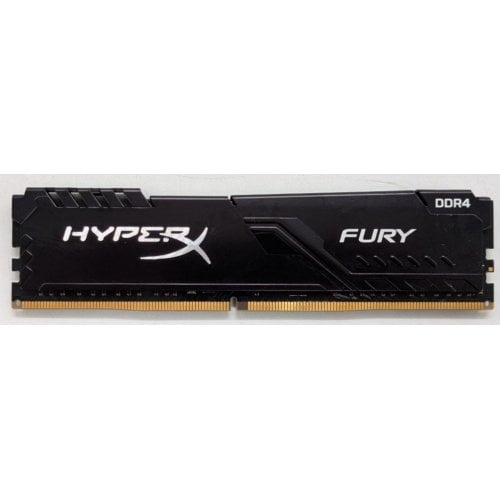 Озп HyperX DDR4 8GB 3200Mhz Fury Black (HX432C16FB3/8) (Відновлено продавцем, 917478) купити в Україні | Telemart фото
