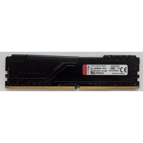 Озп HyperX DDR4 8GB 3200Mhz Fury Black (HX432C16FB3/8) (Відновлено продавцем, 917478) купити в Україні | Telemart фото