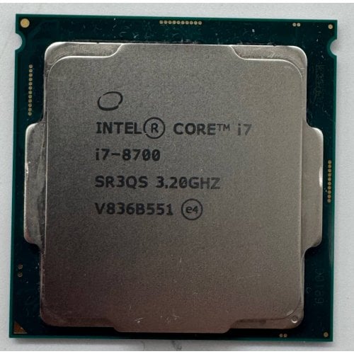 Процессор Intel Core i7-8700 3.2GHz 12MB s1151 Tray (CM8068403358316) (Восстановлено продавцом, 917491) купить в Украине | Telemart фото
