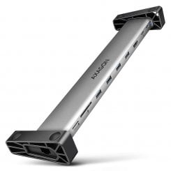 USB-хаб AXAGON USB Type-C 9 in 1 (HMC-10HLS) Grey