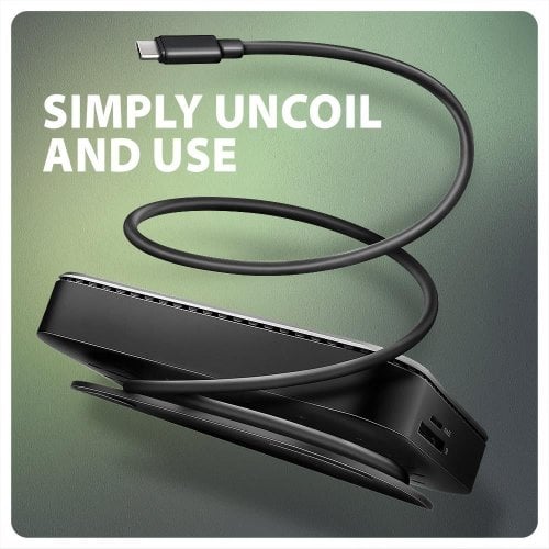 USB-хаб AXAGON UFO USB Type-C 9 in 1 (HMC-UFO) Black/Grey купити в Україні | Telemart фото