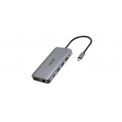 Док-станція Acer USB Type-C 12 in 1 (HP.DSCAB.009) Silver