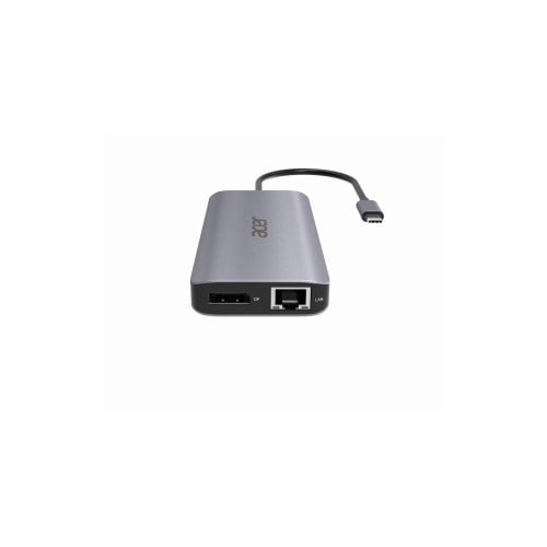 Док-станція Acer USB Type-C 12 in 1 (HP.DSCAB.009) Silver купити в Україні | Telemart фото