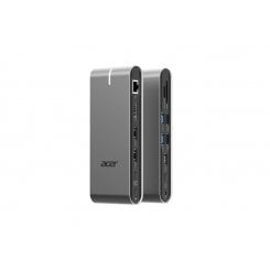 Док-станція Acer Universal Docking Station USB Type-C 15 in 1 (HP.DSCAB.022) Silver