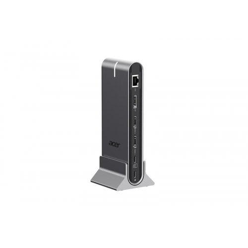 Док-станція Acer Universal Docking Station USB Type-C 15 in 1 (HP.DSCAB.022) Silver купити в Україні | Telemart фото