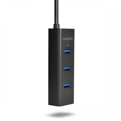 USB-хаб AXAGON Charging USB 3.0 4 in 1 (HUE-S2BL) Black купити в Україні | Telemart фото