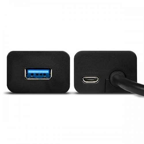 USB-хаб AXAGON Charging USB 3.0 4 in 1 (HUE-S2BL) Black купити в Україні | Telemart фото