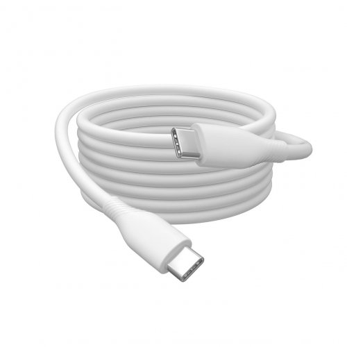 Кабель Digitus USB 2.0 Type-C to USB Type-C 60W 2m (AK-300341-020-W) White купити в Україні | Telemart фото