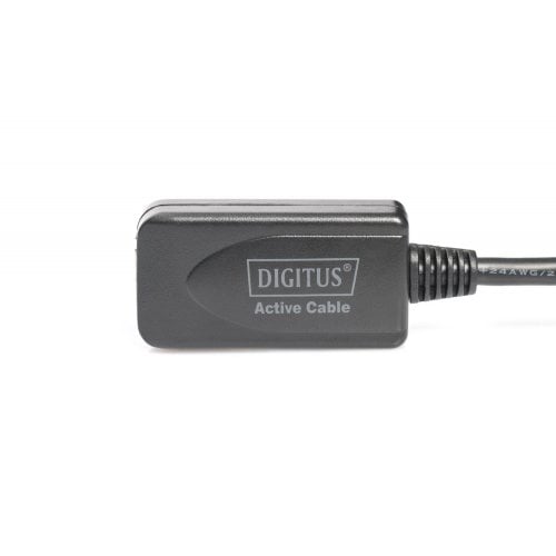 Подовжувач Digitus USB 2.0 to USB 5m (DA-70130-4) Black купити в Україні | Telemart фото